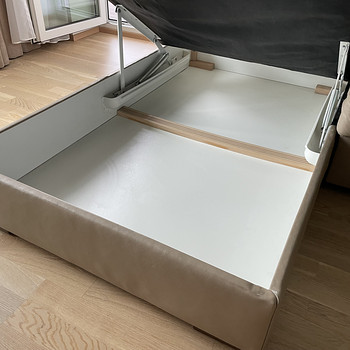 Nahast nurgadiivan 265x95