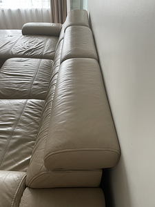 Nahast nurgadiivan 265x95 (5 foto / 5)