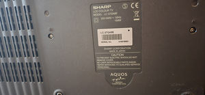 Телевизор sharp SHARP LCD COLOUR TV. MODEL LC-37GA9E (6 фото из 8)