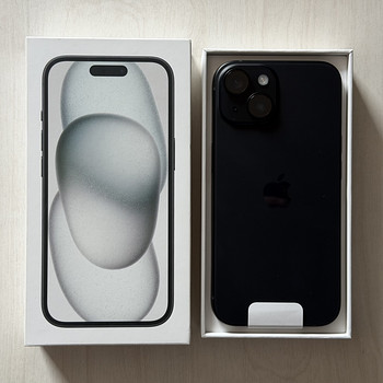 Apple iPhone 15 Black 128GB uus, garantii kuni 08.2027