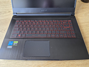 MSI Thin GF63 12UDX RTX3050, I5-12450H, 16Gb RAM, 250Gb (2 фото из 9)