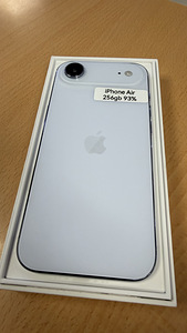Apple iPhone 17 AIR 256Gb Sky Blue v heas korras (1 foto / 3)