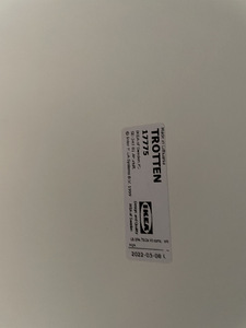 IKEA TROTTEN LAUD 160/80 (3 foto / 3)