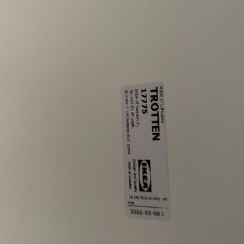 IKEA TROTTEN LAUD 160/80
