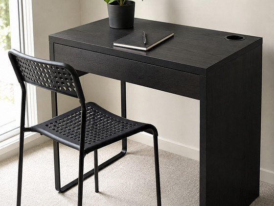 IKEA MICKE kirjutuslaud + IKEA ADDE tool