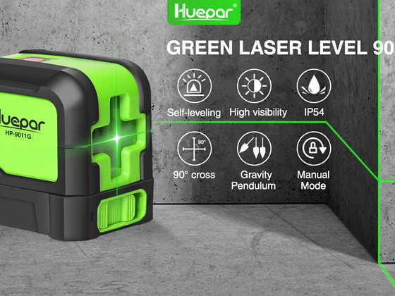 Laser laserlood niveliir isetasanduv roheline