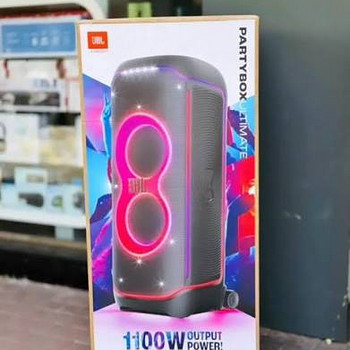 JBL Partybox Ultimate 1100W колонка для вечеринок, чёрная. Новая