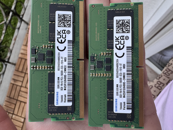 Samsung 16GB (2x8GB) DDR5 5600MHz SO-DIMM