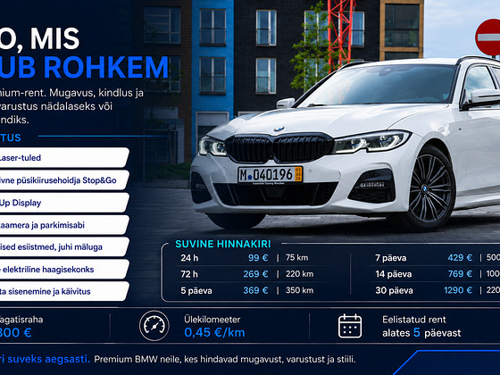 BMW 318d Touring M Sport rent