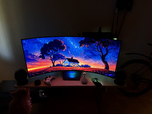 LG UltraGear 45GS95QE-B mängu OLED-monitor, 45 tolli (2 foto / 4)