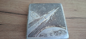 NSVL Cosmos sigaretikarp. Vostok rakett. Juri Gagarin, 12. a (2 foto / 7)