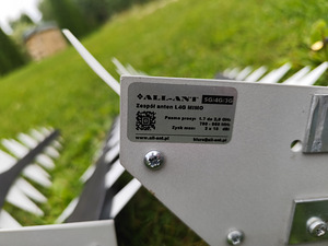 2 шт. 5G/4G/3G/GSM наружная антенна 15 дБ, разъёмы SMA, кабель 2*10 м (3 фото из 4)