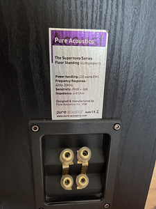 Kõlarid Pure Acoustics Supernova 5F (5 foto / 5)