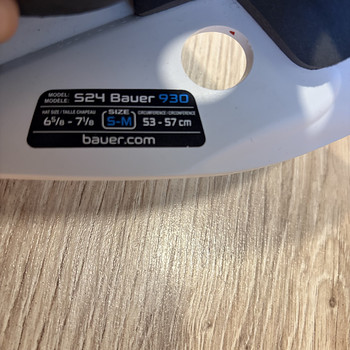 Вратарский шлем Bauer 930 S24 (Senior S/M)