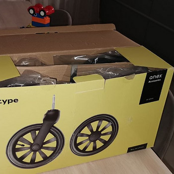 Anex e/type täispuhutavate rataste komplekt, Black