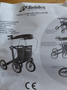 Panda Comfort rullaator (5 foto / 5)