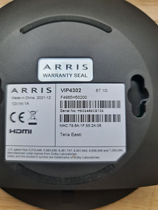 Цифровая приставка ARRIS VIP 4302 (2 фото из 2)