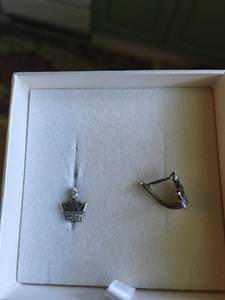 Серебряные серьги (3 фото из 3)