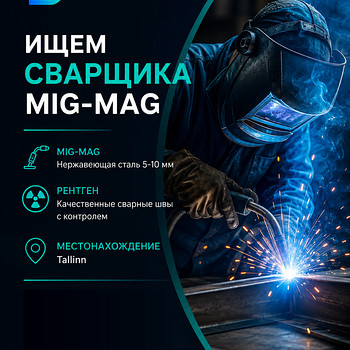 Otsime MIG/MAG keevitajat