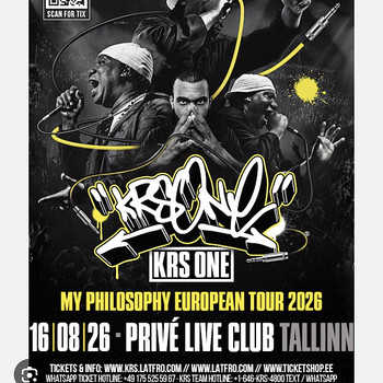 Два билета на krs one Tallinn