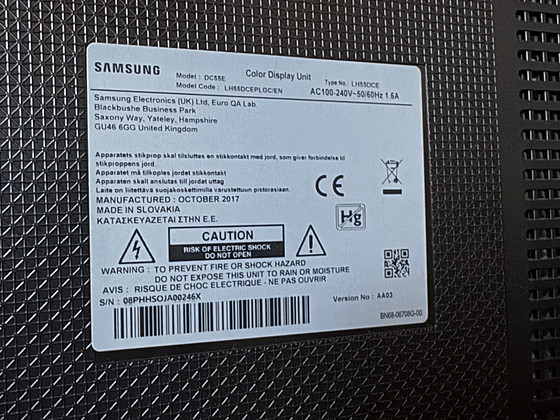 Müüa kasutatud Samsungi teler 55”
