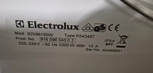Pesukuivati Electrolux EDI96150W 6kg (1 foto / 5)