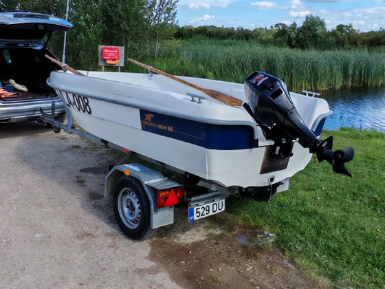 Müüa komplekt Yamarin 4210 + Tiki Treiler + Suzuku DF15