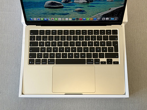 Apple Macbook Air 13 M4 16/256GB StL SWE Uueväärne! (2 foto / 7)