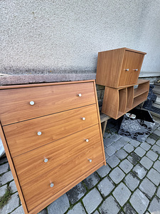 Kummut sahtlitega ja öökapp / seinariiul Pirita (5 foto / 8)