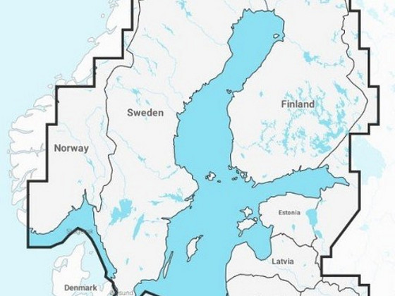 Карта глубин Navionics 2027, с обновлениями