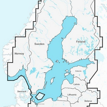 € Merekaart Navionics 44Xg / EU644L 2027 uuendustega
