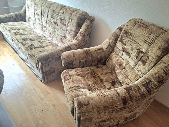 Müüa lahtikäiv diivanvoodi + tugitool