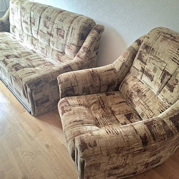 Müüa lahtikäiv diivanvoodi + tugitool