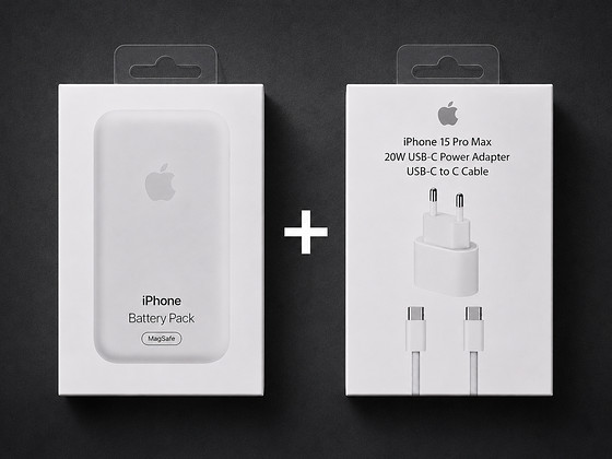 MagSafe Power Bank 5000mAh + 20W USB-C (Type-C) Charger
