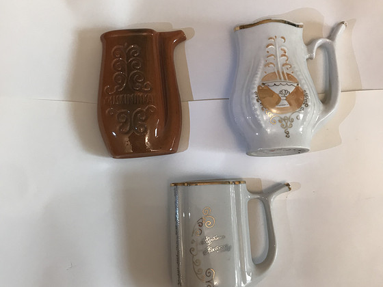 Поильники, кружки для минеральной воды из СССР. Бюветница.