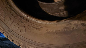 2 x Uniroyal, 2 x Continental 225/65 R16 C, Летние шины (3 фото из 6)