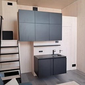 Loft-tüüpi betoonist minimaja (5 foto / 10)