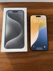 Apple iPhone 15 Pro 256 GB Black Titanium (1 foto / 3)