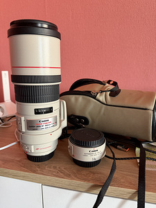 Canon EF 300mm 1:4 L IS + Canon Extender EF 1.4x II (1 foto / 4)