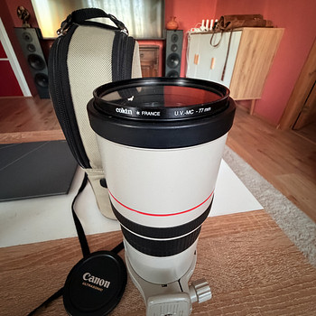 Canon EF 300mm 1:4 L IS + Canon Extender EF 1.4x II