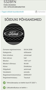 Ford mondeo (1 foto / 11)