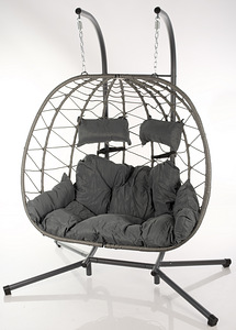 Подвесное кресло-качели Яйцо EGG-7 на штативе (2 фото из 9)