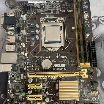 Asus H81M-A+ i3 4330 +4 GB muutmälu
