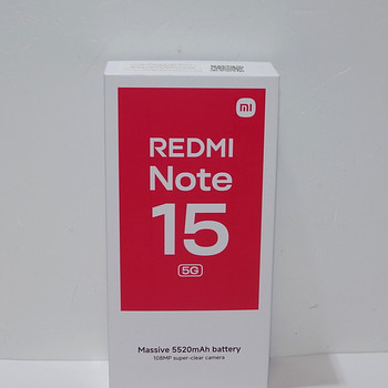 Xiaomi Redmi Note 15 5G 6/128GB Black