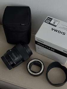 Sigma 35mm f/1.4 Art (Canon EF) + Canon EF-EOS R adapter + G (1 foto / 2)