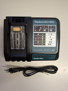 Makita DC18RC kiirlaadija (analoog) 14,4V–18V (1 foto / 2)