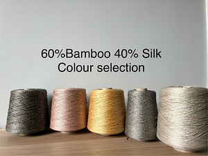 Itaalia lõng G&G Filati 40% Silk, 60% Bamboo (1 foto / 3)
