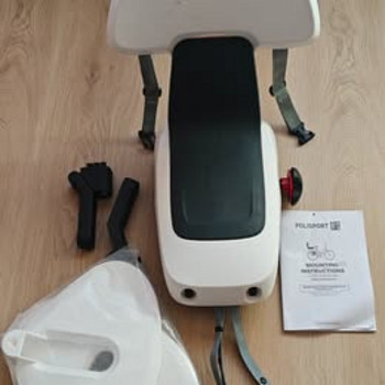 Jalgratta pakiraamile kinnitatav lasteiste Polisport Guppy Junior