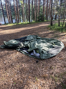 Täispuhutav telk, uus. (5 foto / 7)