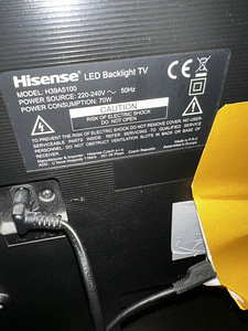 Телевизор Hisense 39 (2 фото из 3)